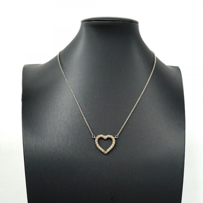 Tiffany Twisted Heart Necklace In 18K Yellow Gold