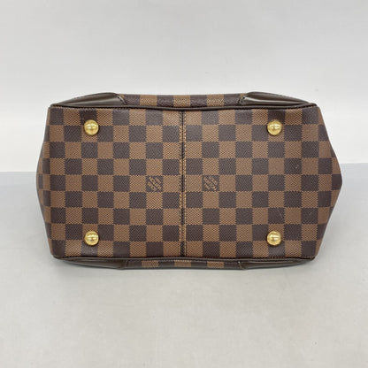 Louis Vuitton Damier Verona Mm Ebene Handbag N41117