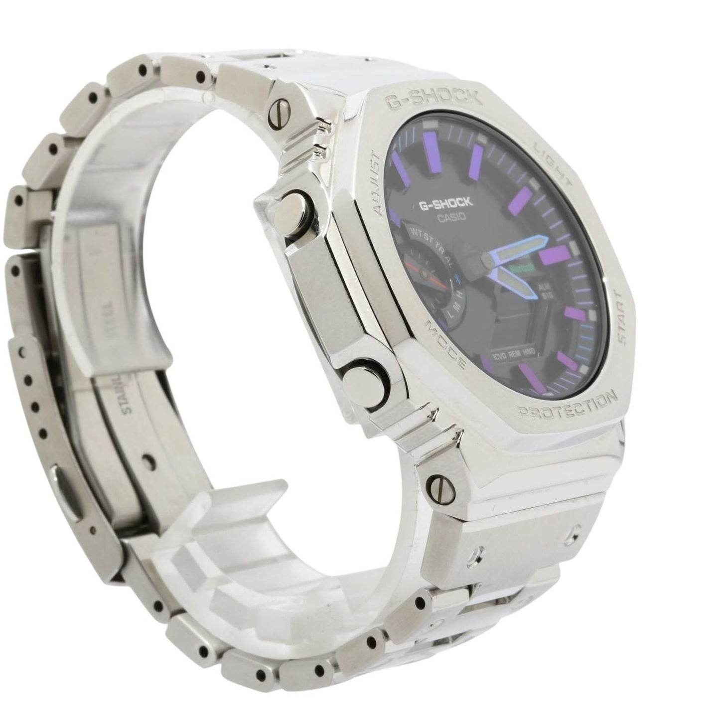 Casio Gshock Masterpiece Design Watch Gmb2100Pc1Ajf With Rainbow Accents