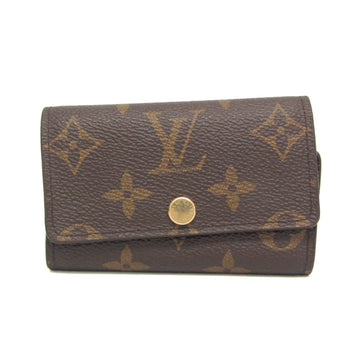 Louis Vuitton Monogram 6 Key Holder M60701 Women'S Monogram Key Case Brown