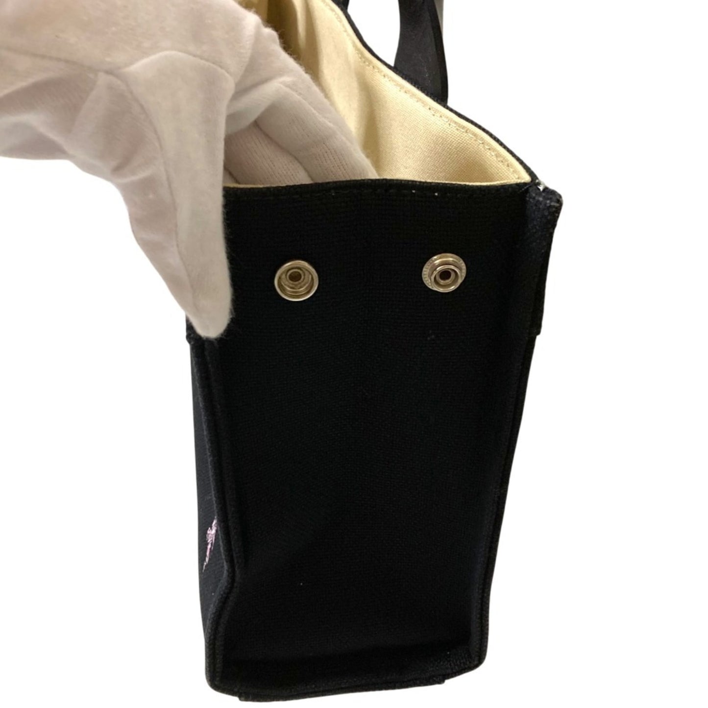 Burberry Blue Label Canvas Tote Bag Black