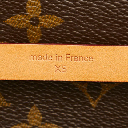 Louis Vuitton Monogram Pochette Florentine Body Bag Waist M51855 Brown Pvc Leather