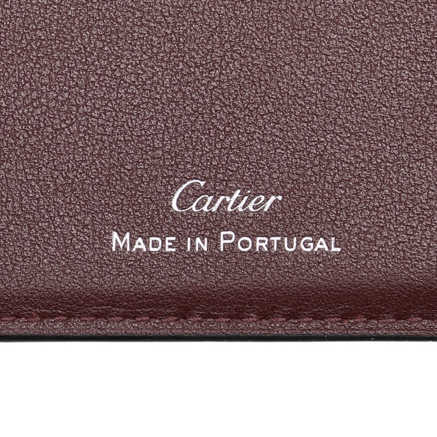 Cartier Must Line Billfold Black Leather