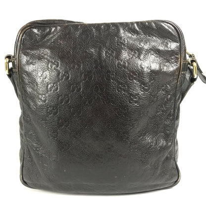 Gucci 201448 Guccissima Gg Pochette Shoulder Bag In Shimmering Leather