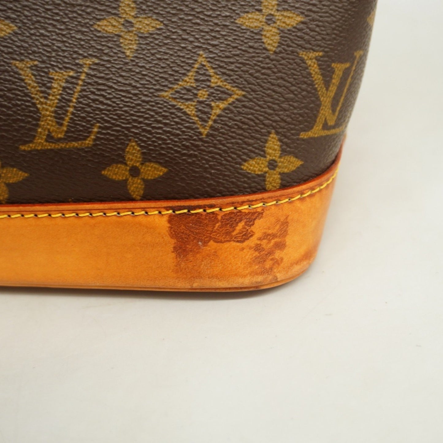Louis Vuitton Monogram Alma Handbag M51130 Brown