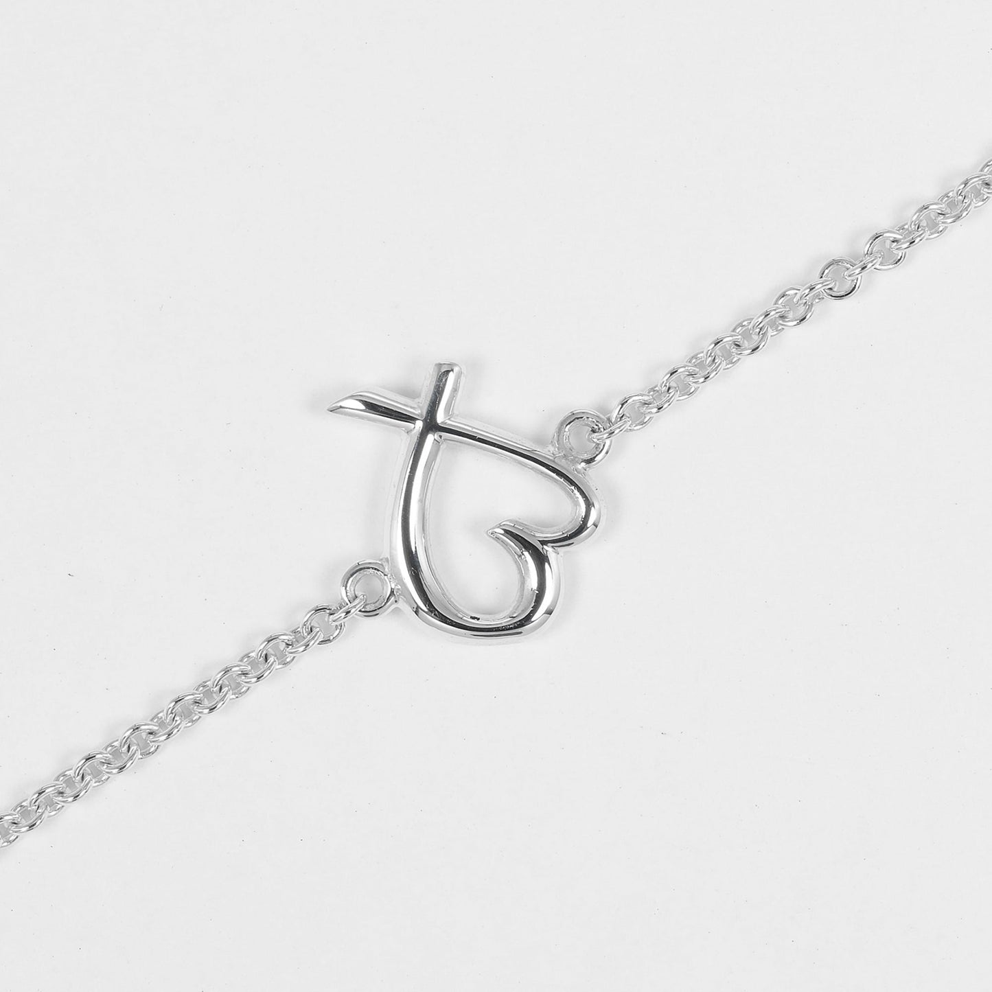 Tiffany & Co. Paloma Picasso Loving Heart Bracelet In 925 Sterling Silver