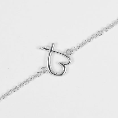 Tiffany & Co. Paloma Picasso Loving Heart Bracelet In 925 Sterling Silver