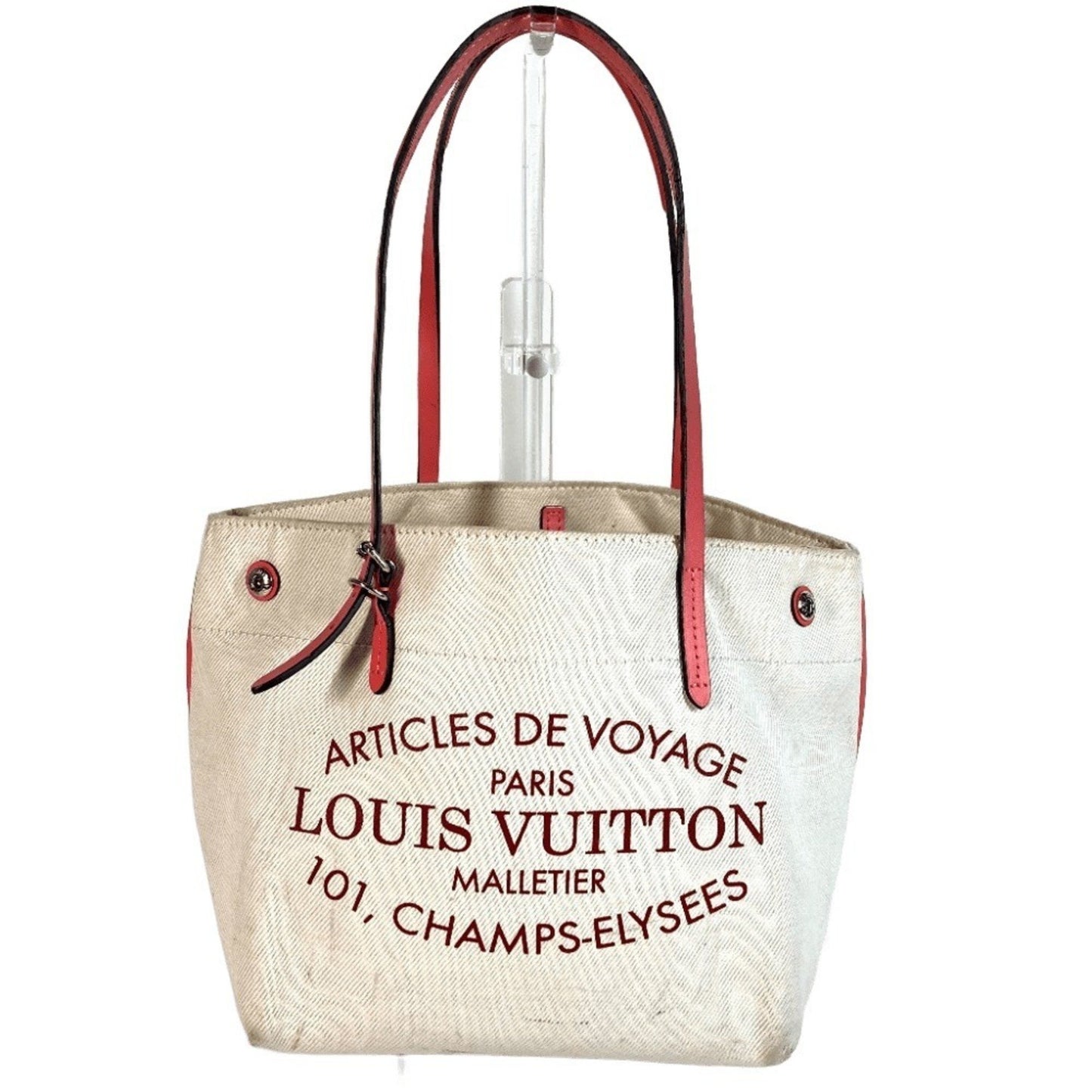 Louis Vuitton M94505 2014 Summer Collection Cabas Pm Tote Bag Shoulder Leather/Canvas