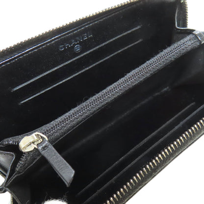 Chanel Matelasse Long Wallet Grained Calfskin
