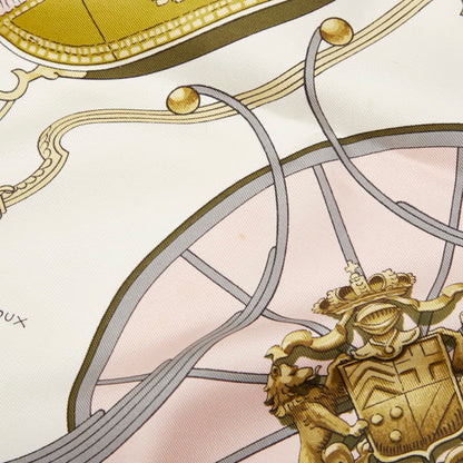 Hermes Herms Carr 90 Grand Apparel Horse Scarf
