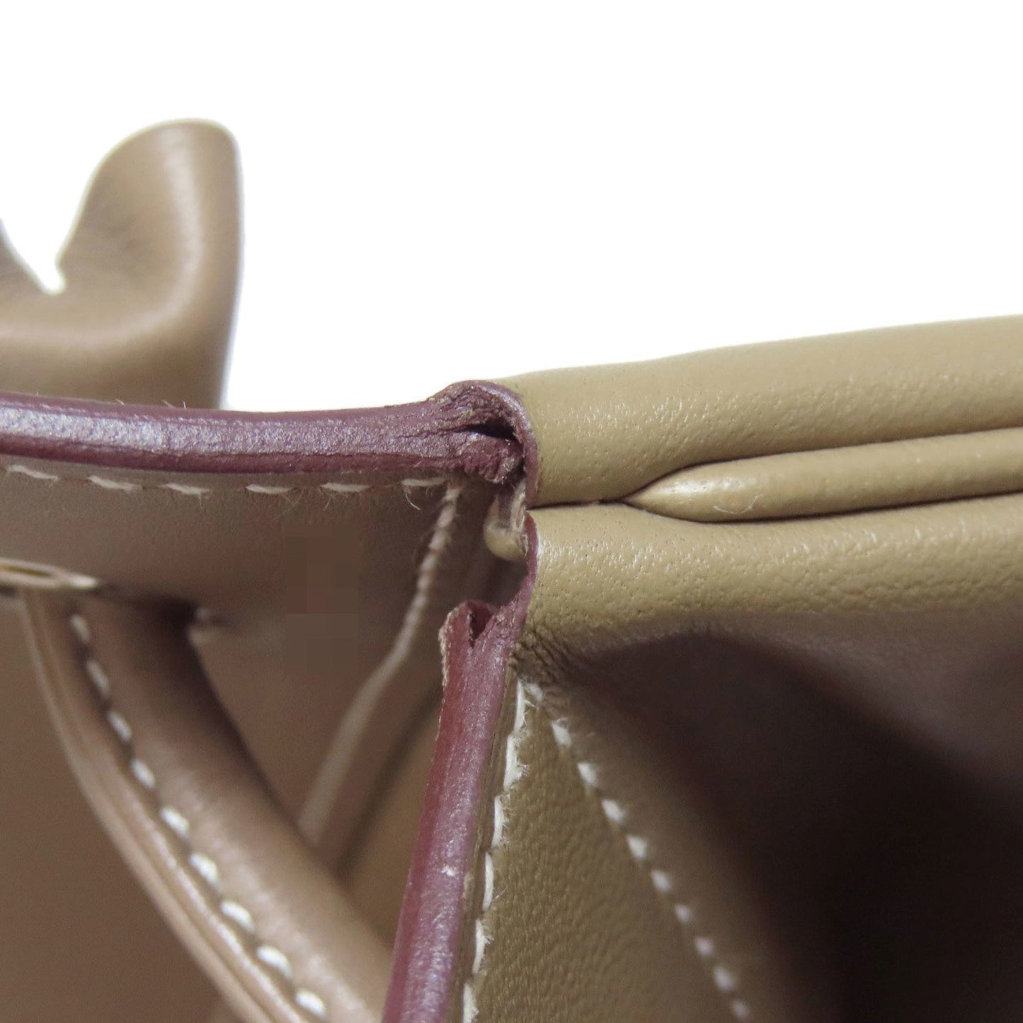 Hermes Herms Sac Aline Etoupe Silver Hardware Shoulder Bag By Anjou Milo