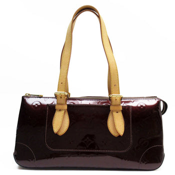 Louis Vuitton Louis Vuitton Handbag Monogram Vernis Rosewood Avenue Amarante