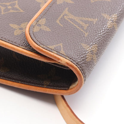 Louis Vuitton Florentine Pochette Monogram Waist Bag/Body Bag In Coated Canvas And Leather