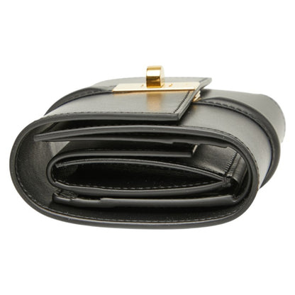 Celine Small Trifold Wallet 16 Cze Black Calfskin