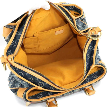 Louis Vuitton Monogram Denim Cabas Raye Gm 2-Way Hand/Shoulder Bag