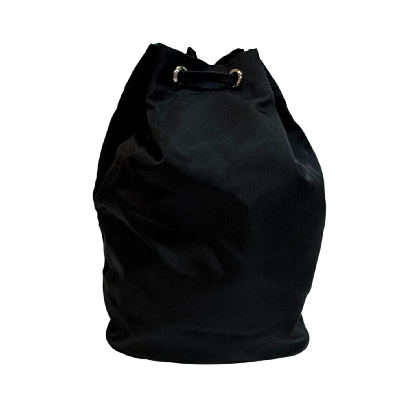 Prada 1Na369 Handbag Triangle Plate Pouch Black