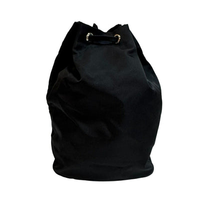 Prada 1Na369 Handbag Triangle Plate Pouch Black