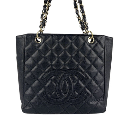 Chanel Shoulder Bag In Caviar Leather