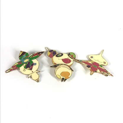 Louis Vuitton M92595 Takashi Murakami Panda Onion Head Flower Hat Man Hairpin 3-Piece Set