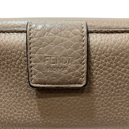 Fendi Peekaboo 8M0437-A91B-209-1835 Greige Long Wallet For Women