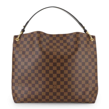Louis Vuitton Damier Graceful Mm Shoulder Bag Ebene N44045 Rfid