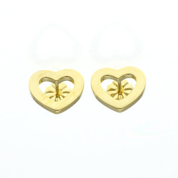 Tiffany Heart Earrings No Stone Yellow Gold (18K) Stud Earrings Gold