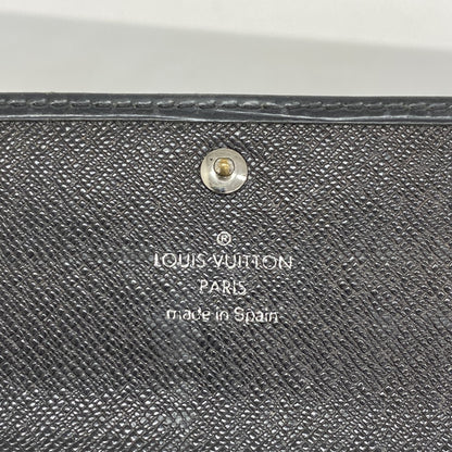 Louis Vuitton Epi Portefeuille Sarah Long Wallet M63742 Noir