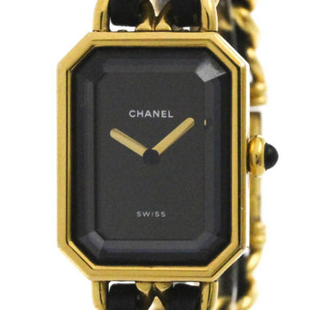 Chanel Premiere Size M Gold Plated Quartz
