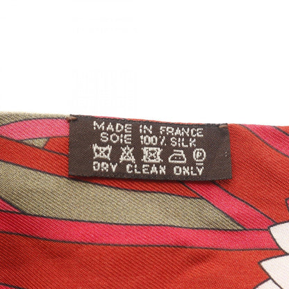 Hermes Herms Les Flots Du Cheval Twilly Silk Scarf