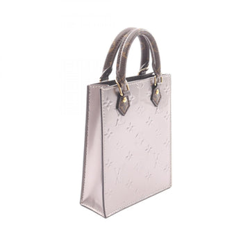 Louis Vuitton Petite Sac Plat Monogram Vernis Taupe Handbag
