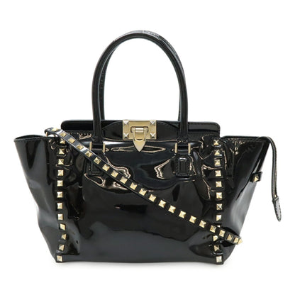Valentino Garavani Valentino Rockstud Handbag Shoulder Bag In Black