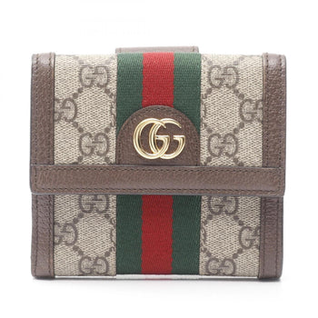 Gucci Ophidia Gg French Flap Wallet
