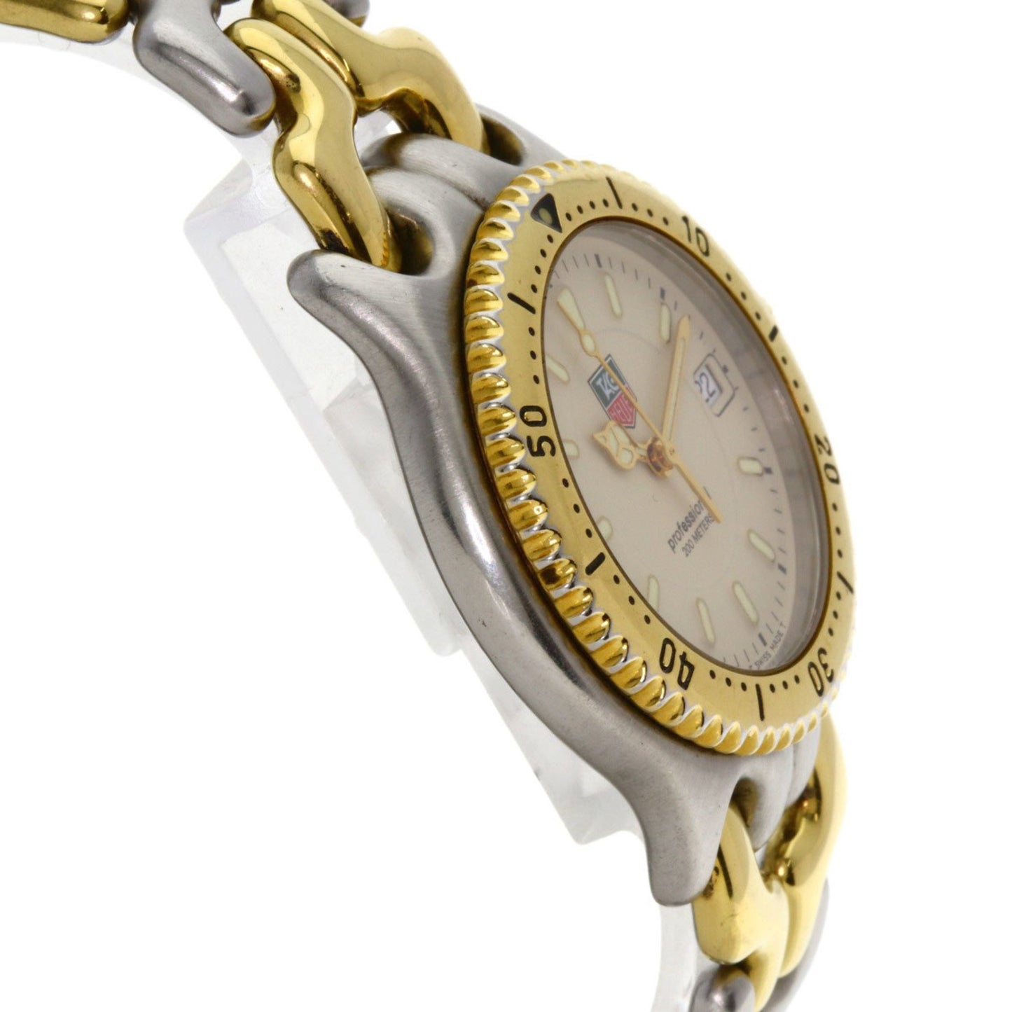 Tag Heuer Wg1221-K0 Cell Date Professional Watch In Stainless Steel/Ssxgp