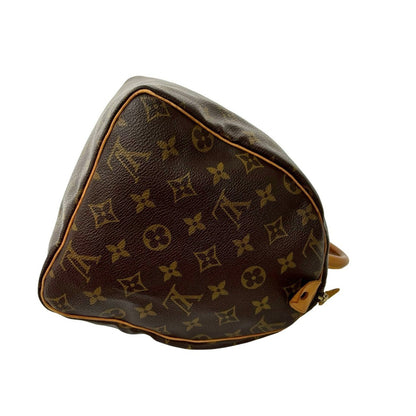 Louis Vuitton Speedy 25 Monogram Leather Handbag/Mini Boston Bag