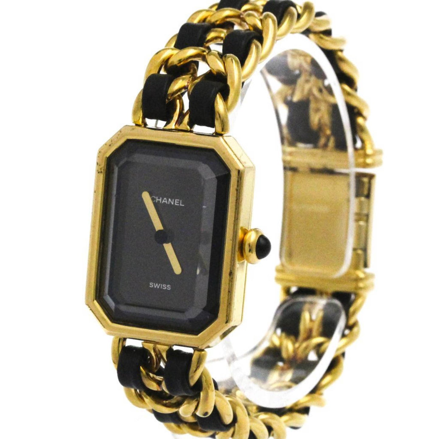 Chanel Premiere Size M Gold Plated Quartz