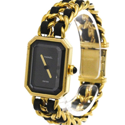 Chanel Premiere Size M Gold Plated Quartz
