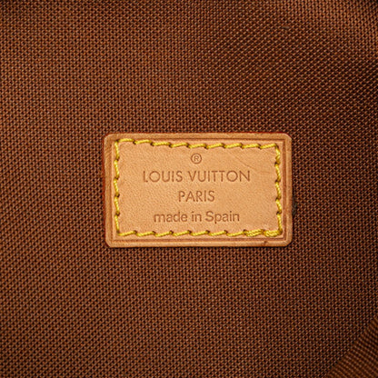 Louis Vuitton Monogram Pochette Ganju Body Bag/Waist Bag M51870 Brown Pvc Leather