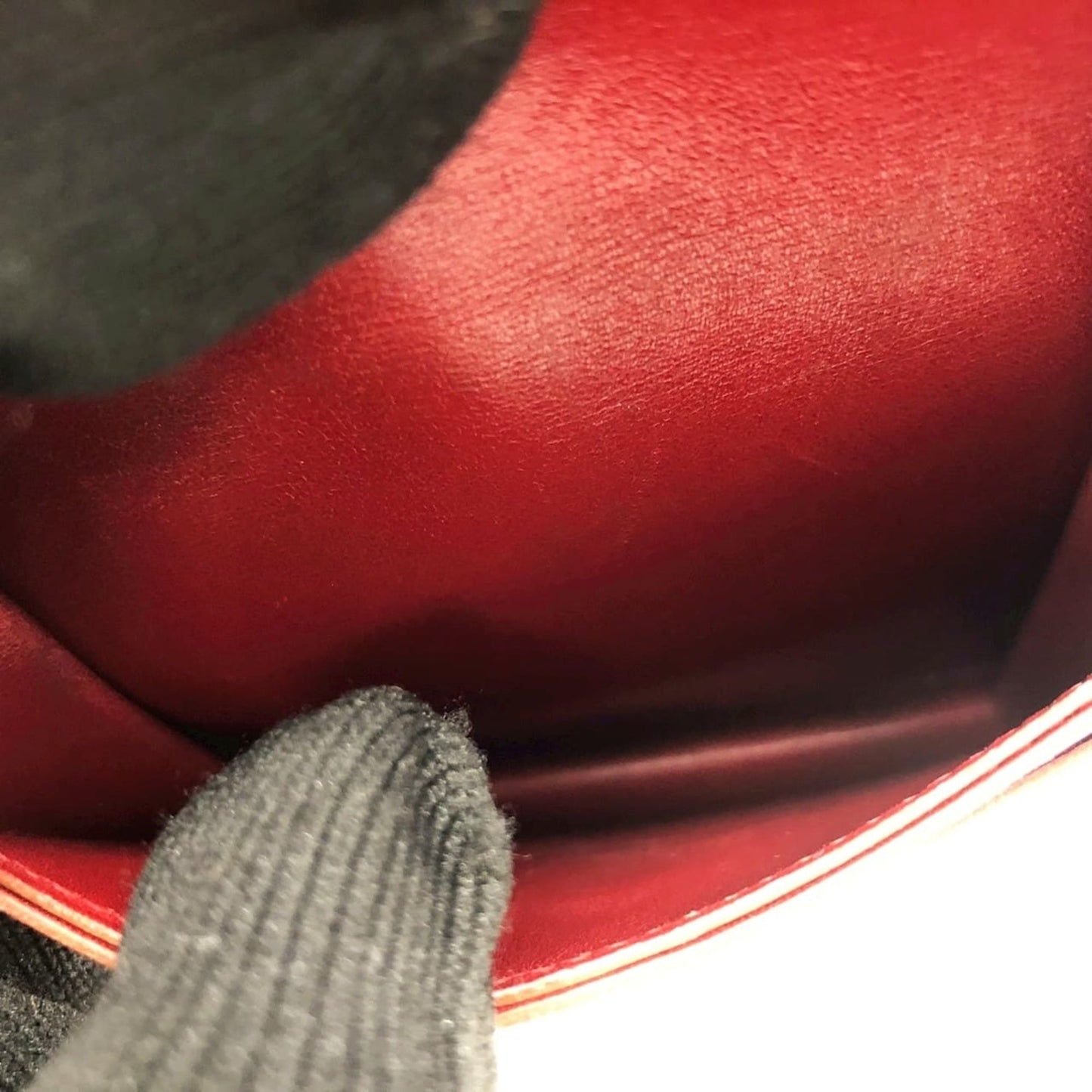 Leather Hermes Coin Purse/ Coin Case