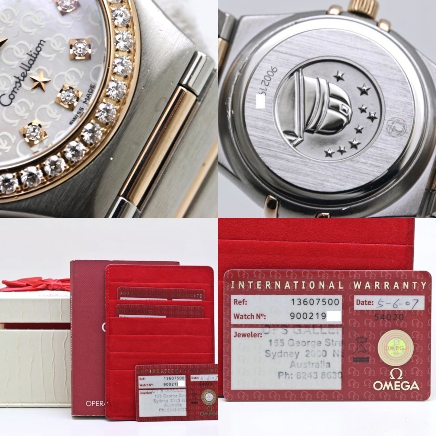 Omega Constellation Mini 12P Diamond 1360.75.00