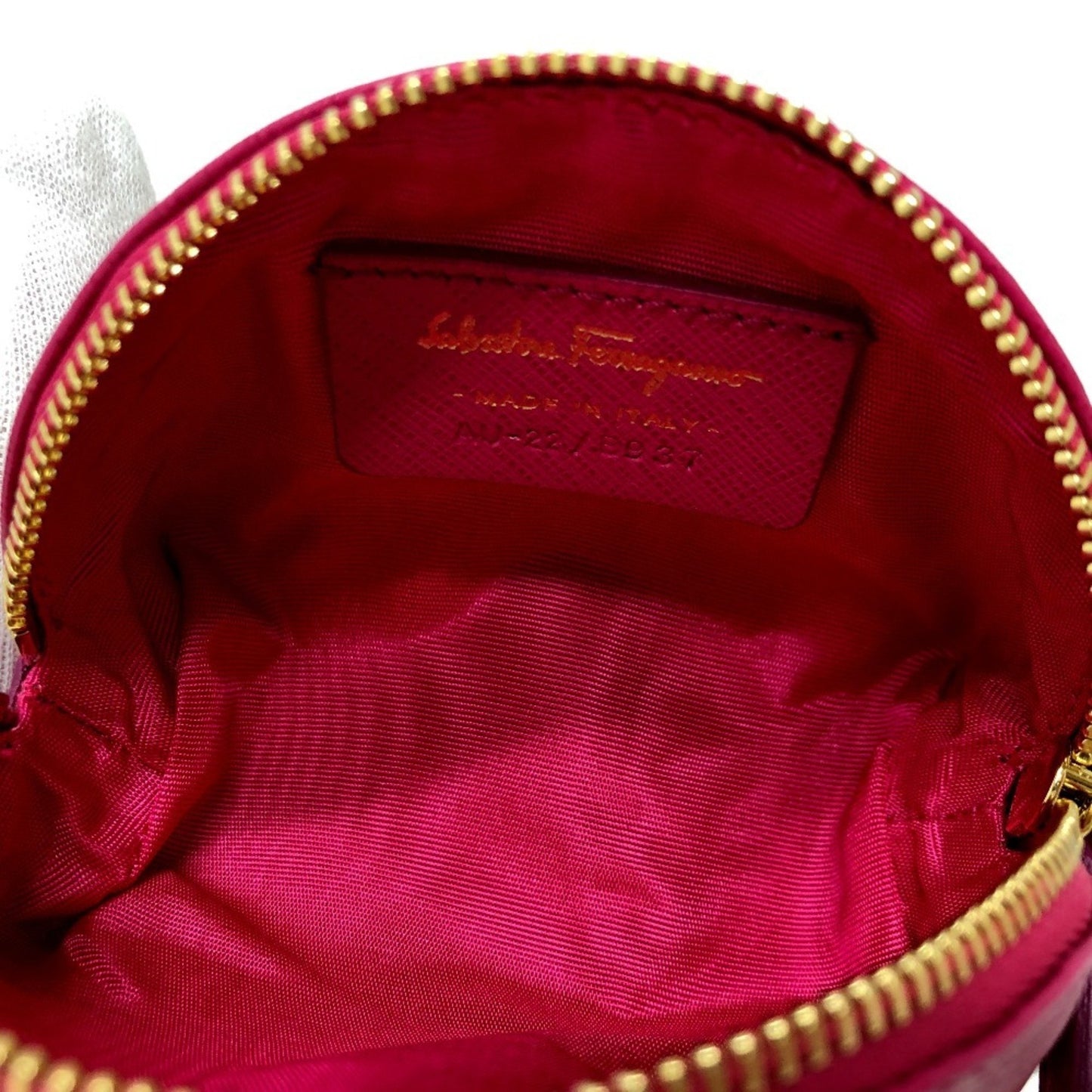 Salvatore Ferragamo Vara Ribbon Coin Purse Wallet