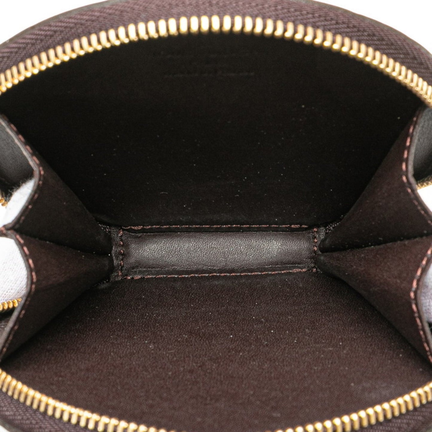 Louis Vuitton Monogram Vernis Portemonnay Chapeau Coin Case M91413 Amaranth Patent Leather