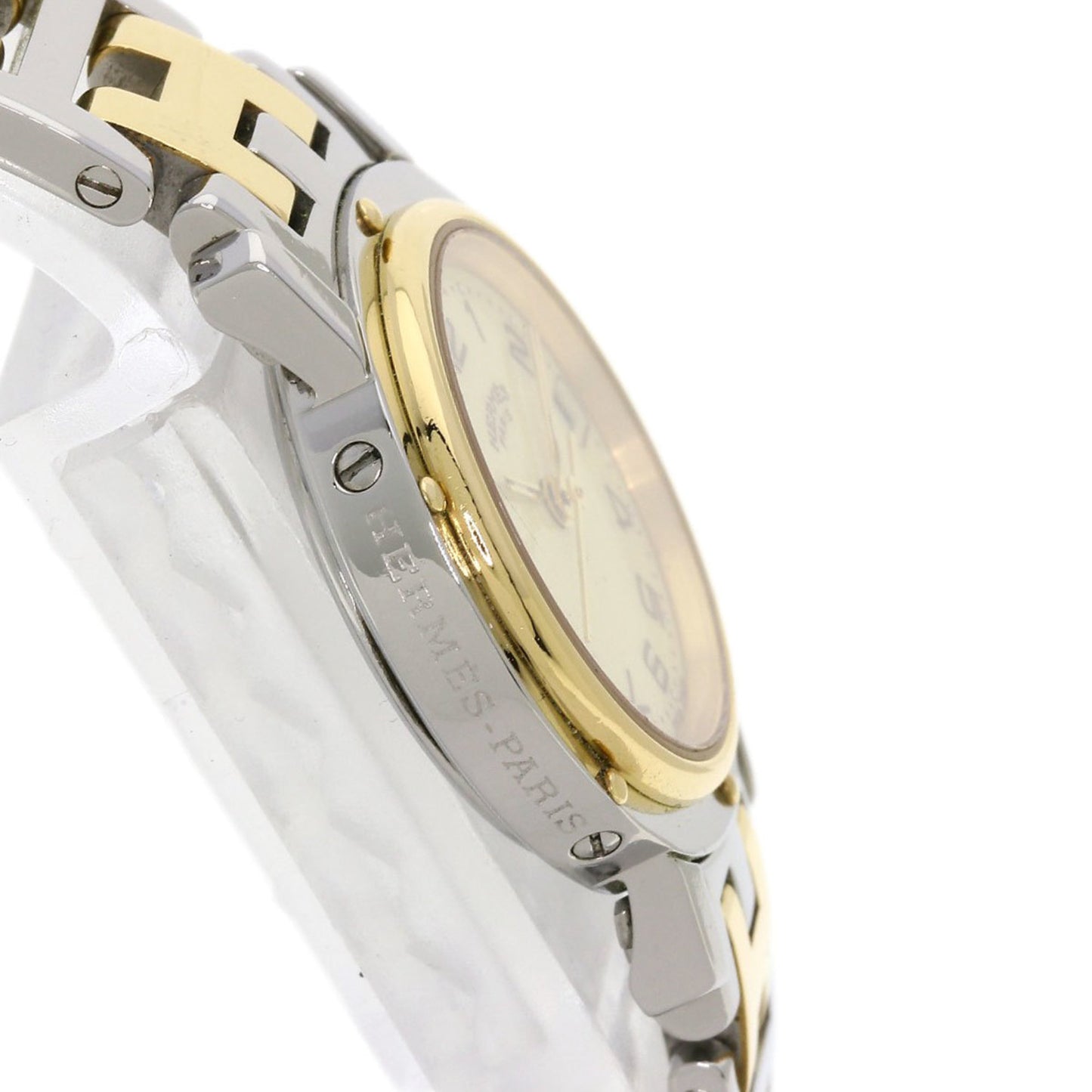 Herms Cl4.220 Clipper Watch With New Buckle