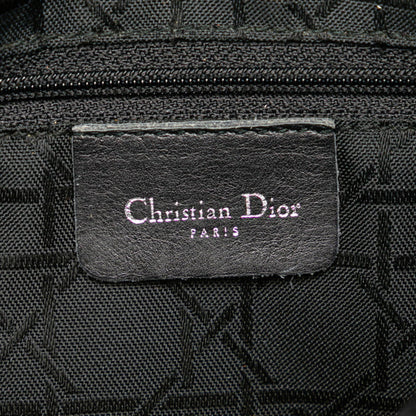Christian Dior Dior Lady Cannage Leopard Print Handbag/Shoulder Bag