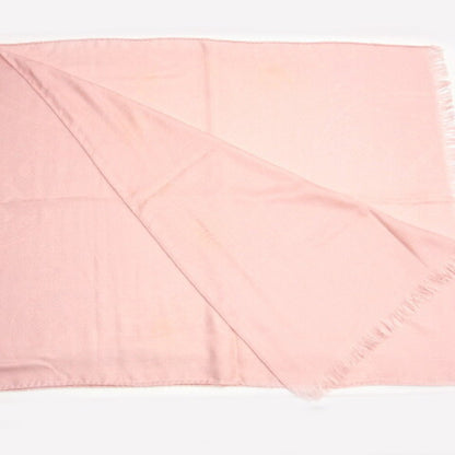 Hermes New Libris Large Stole Scarf Shawl Light Pink