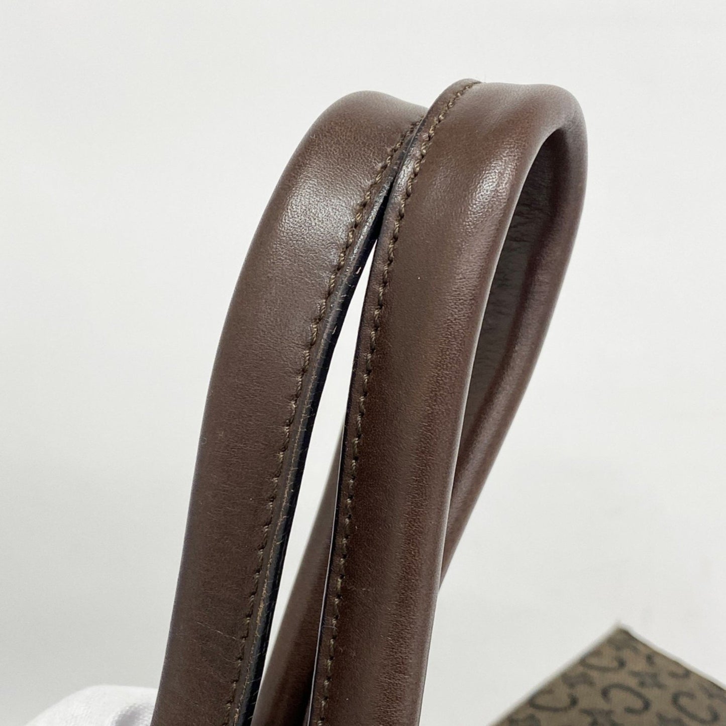 Celine Handbag C Macadam Canvas Brown