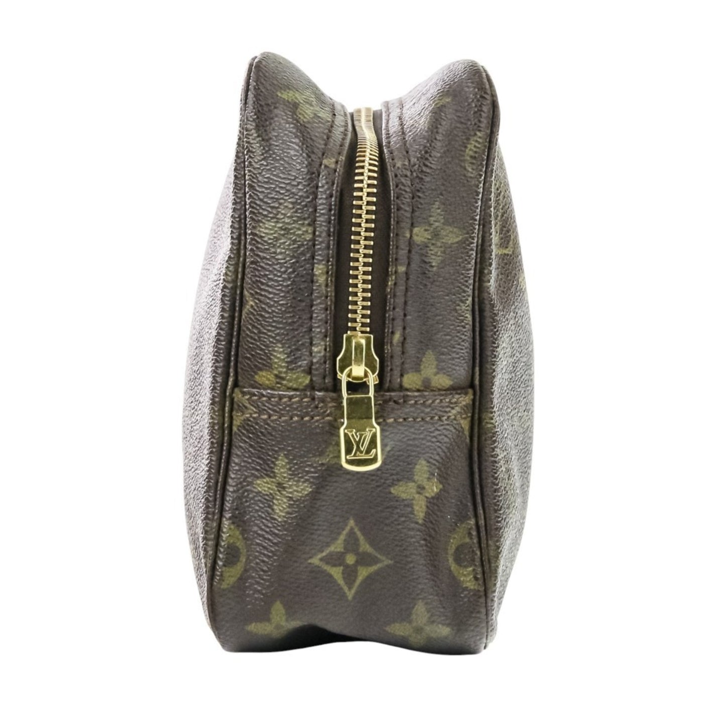 Louis Vuitton Louis Vuitton True Toilet 28 Monogram Second Bag Pouch M47522 Brown