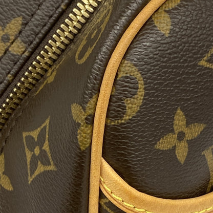 Louis Vuitton Monogram Deauville Handbag M47270 Brown