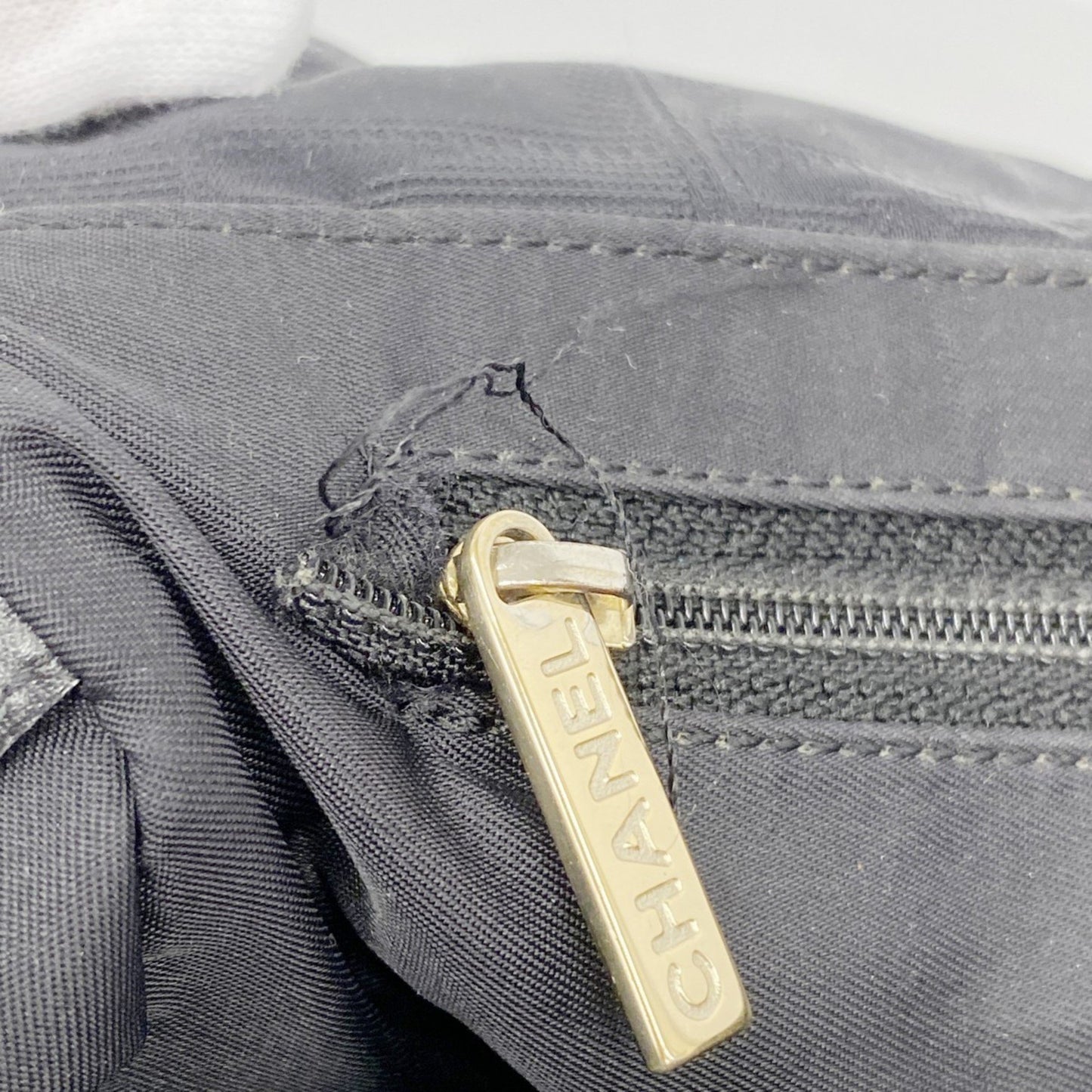 Chanel New Travel Nylon Tote Bag In Black