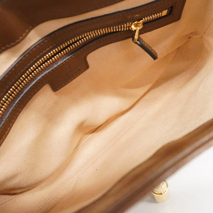 Gucci Gg Supreme Sherry Line New Jackie Handbag 636706 Brown