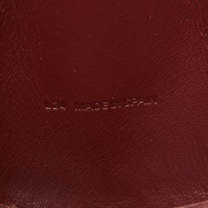 Cartier Wallet/Coin Case In Wine Red